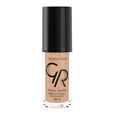 Golden Rose Total Cover 2 In 1 Foundation Concealer No:15