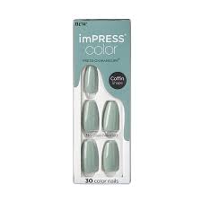 Kiss Impress Color Nail - Going Green