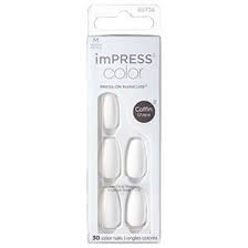 GEM Kiss Impress Color Press-on Nails Coffin Shape Med. 501