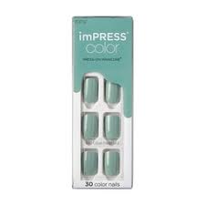 GEM KISS imPRESS Color Press-On Nails Polish-Free