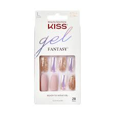 KISS Glam Fantasy Nails - Fancy Brunch