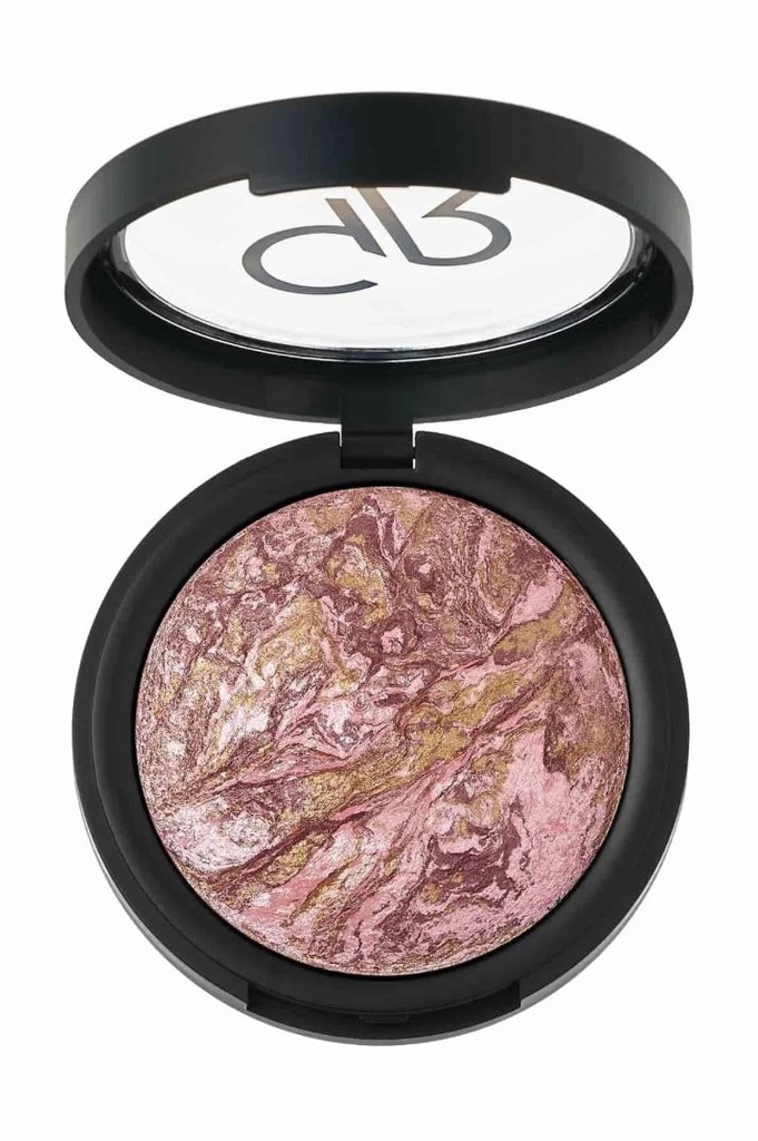 Golden Rose Baked Stardust Blusher No 102 Mix Pink