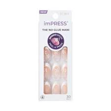 Impress Press-on Manicure Fake Nails - Genuine - 33ct