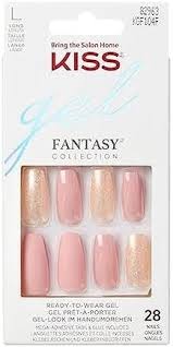 Kiss gel fantasy Long, 28 nails, KGF107S