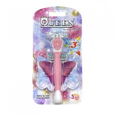 LORD موس حلاقة 3 شفرات 4 قطع شفرات QUEEN