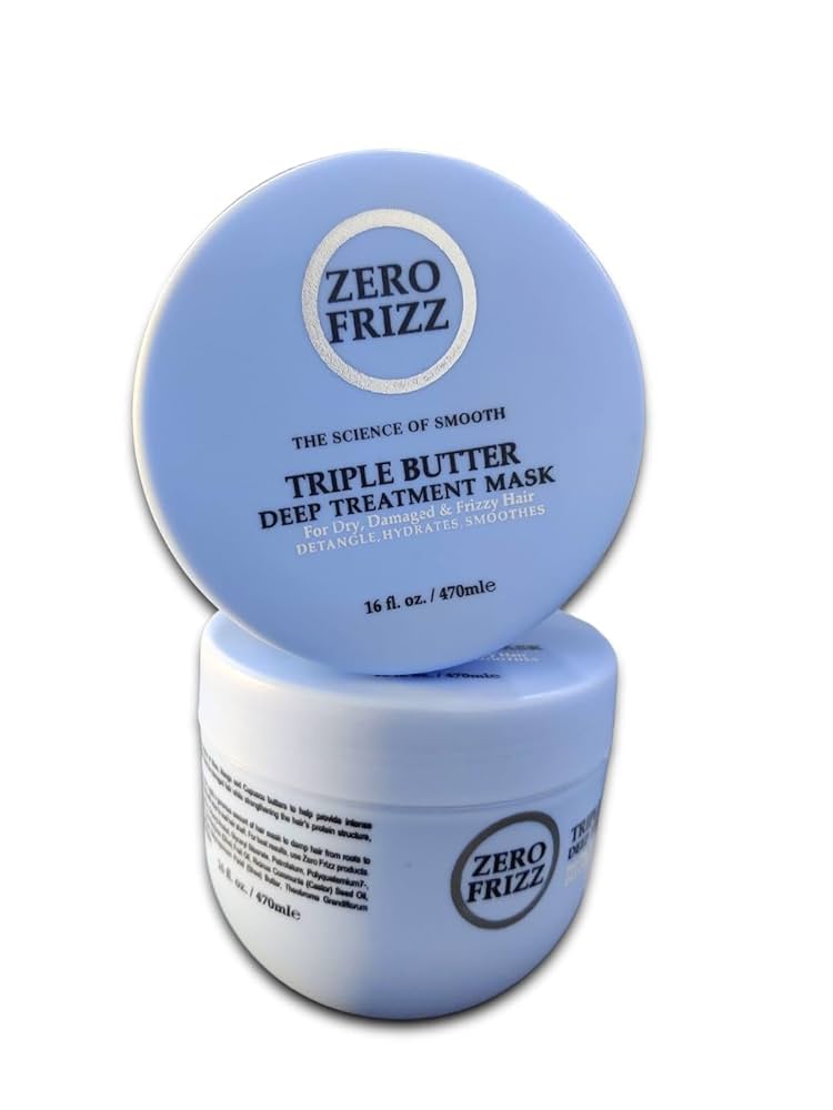 Zero Frizz Triple Butter Deep Treatment Mask 470 ml
