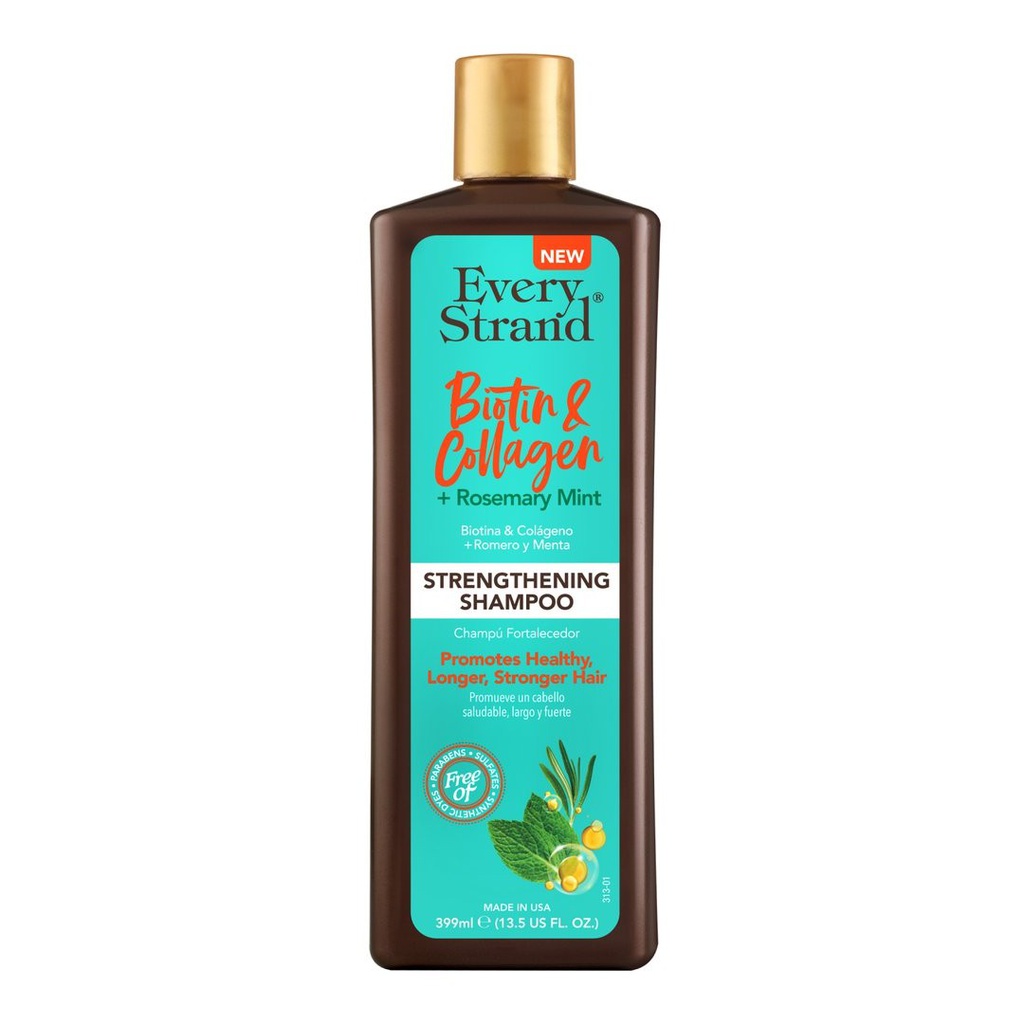 Every Strand Biotin and Collagen Strengthening Shampoo 399 ml