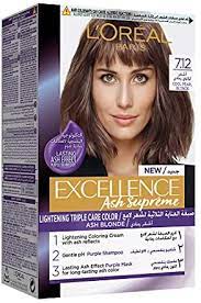 Loreal Excellence 7.12 Cool Pearl Blonde15%