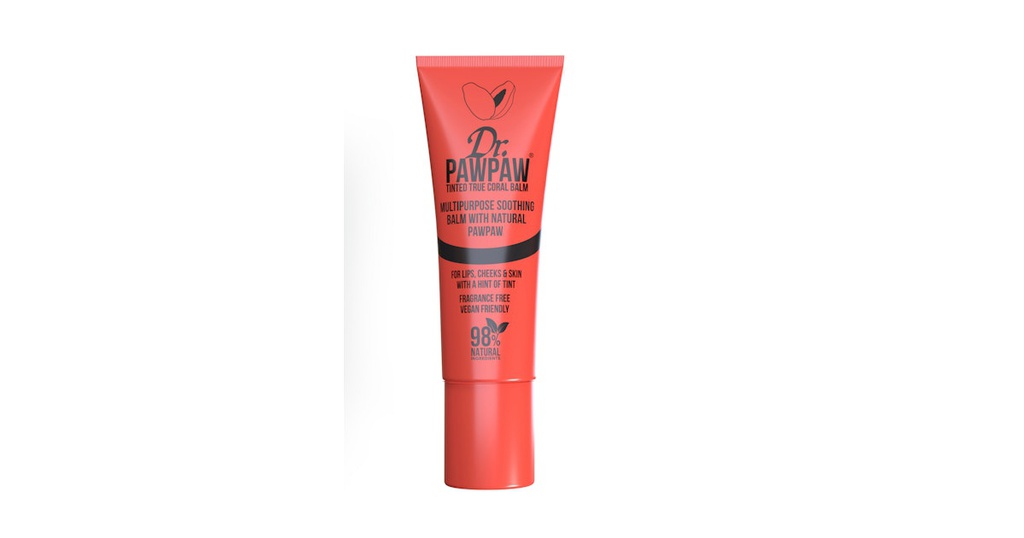 [5060372805950] paw paw Coral lip balm