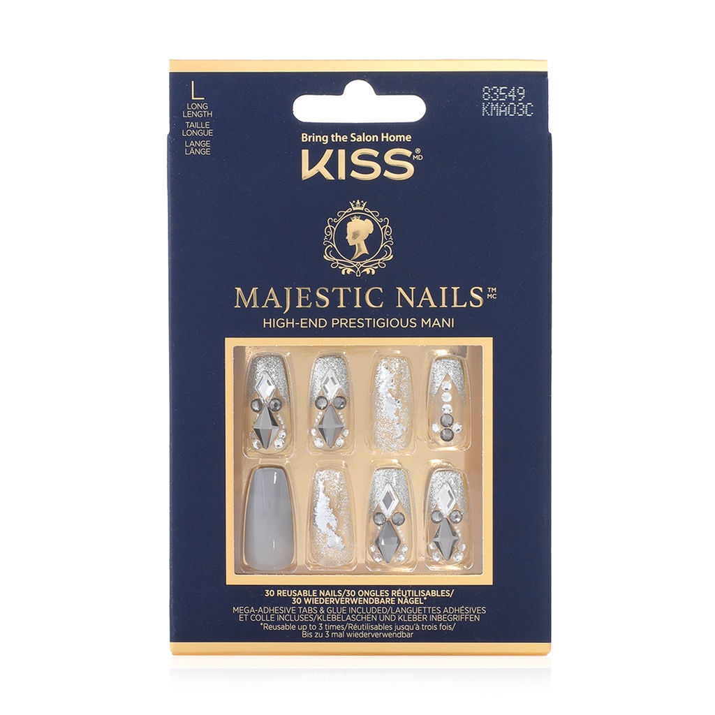 KISS MAJESTIC NAILS - SPARKLE - L