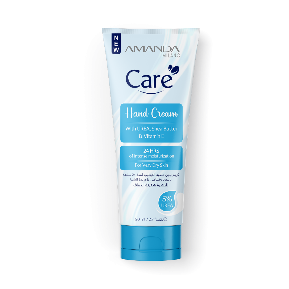 Amanda Hand Cream with urea, Shea Butter & Vitamin E 80ml