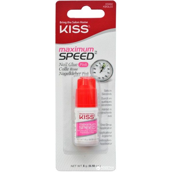 imPRESS Max Speed Pink Nail Glue KBGL03