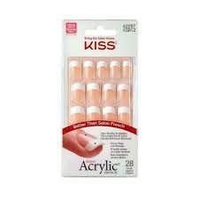 imPRESS Salon Acrylic French Medium 28 nails KSA12