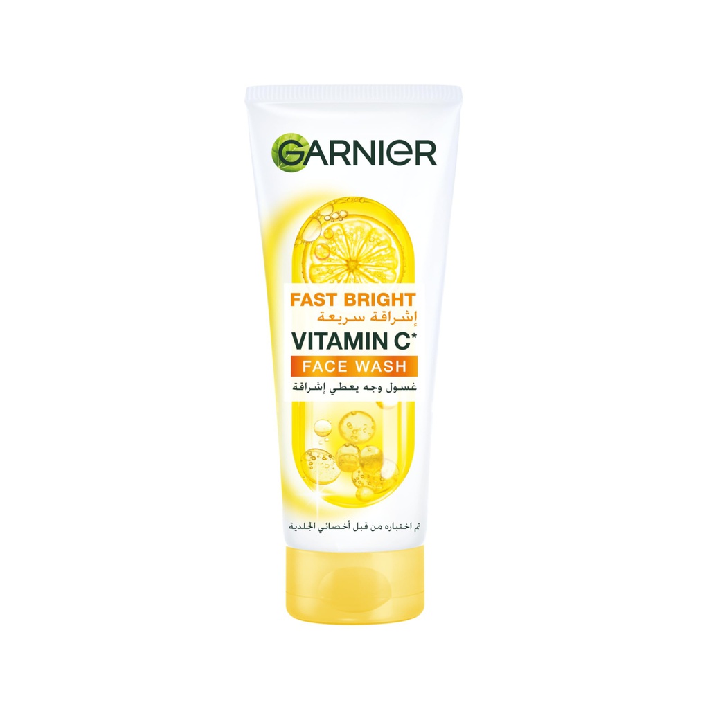 Garnier Fast Bright Vitamin C Face Wash 100 ml