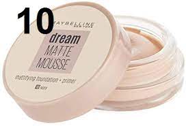 Dream matte mousse No 10
