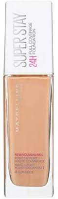 Foundation Full Coverage 24H Sun Beige No. 48