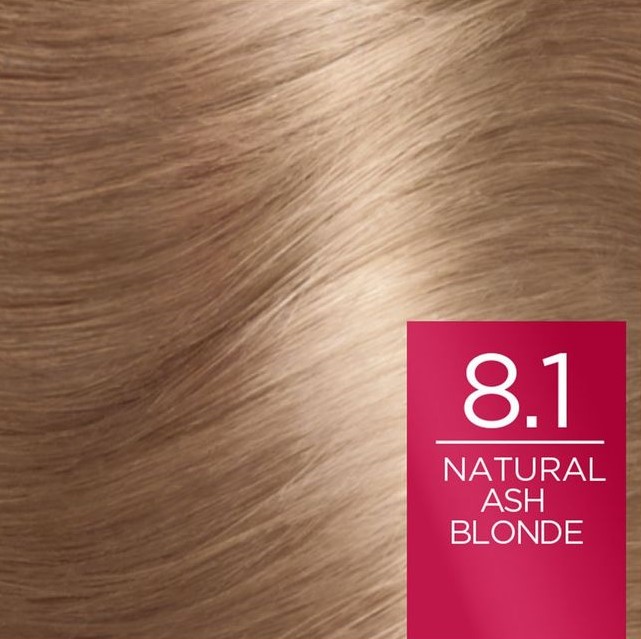 Loreal Excellence 8.1 Natural Ash Blonde Hair Dye 15% Off