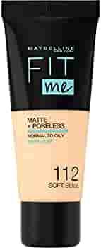 [3600531544652] Fit Me Matte + Poreless Foundation 112