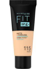 Fit Me Matte + Poreless Foundation 115