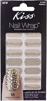 KISS NAIL WRAP 18 S KWN12
