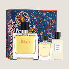 [3346130005698] TERRE D'HERMES PURE PERFUME SET 75 ML+ 12.5 ML +ASL 40 ML
