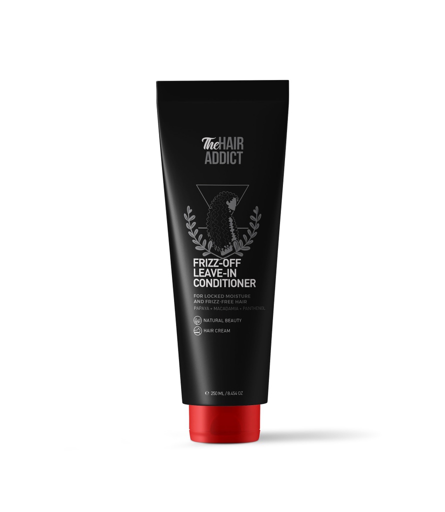 [6224010281455] The Hair Addict Frizz Off Leave In Conditioner 250 ml