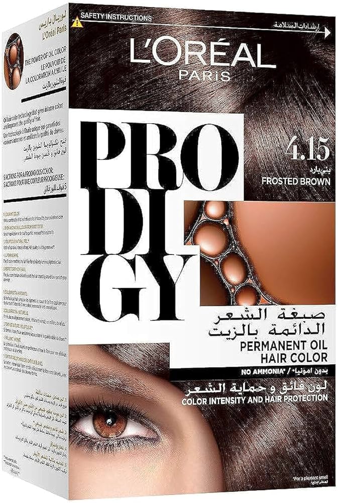 Loreal Prodigy 4.15 Hair Dye Frosted Brown