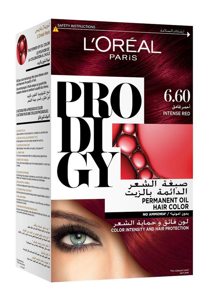 [3600522599227] Loreal Prodigy 6.60 Hair Dye Intense Red