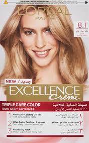 Loreal Hair Dye Excellence 8.1 Light Ash Blonde
