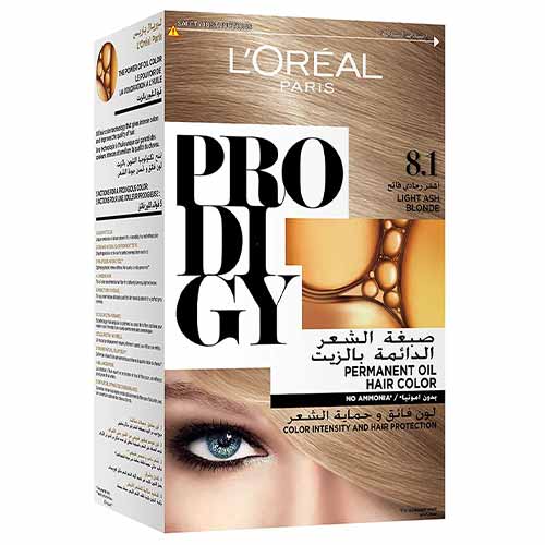 Loreal Prodigy 8.1 Hair Dye Light Ash Blonde