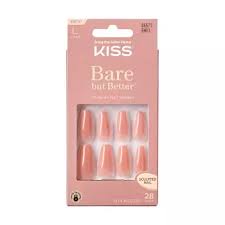 Bare But Better Long Nails, 28 units, Nude Drama