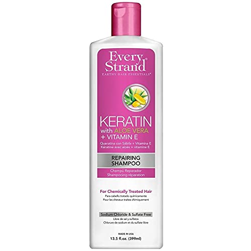 Every Strand Repairing Shampoo Keratin With Aloe Vera & Vitamin E 399 ML