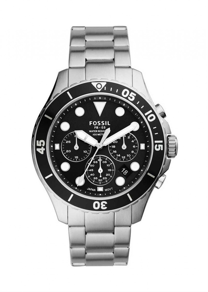 [4048803221679] FOSSIL Chronograph Stainless Steel Watch FS5725 Men