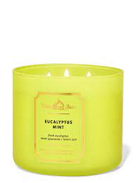 [667554904439] Bath And Body Works Eucalyptus Mint 3-Wick Candle