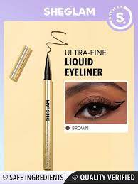 [6958697900537] SHEGLAM  line & define waterproof liquid EYELINER BROWN