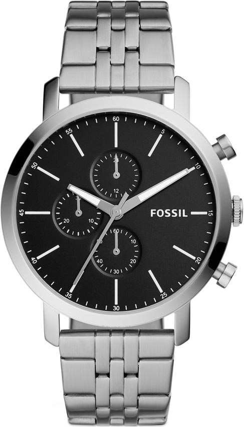 FOSSIL Luther Chronograph Stainless Steel Watch BQ2328IE Men