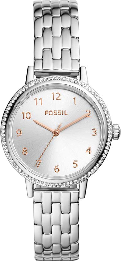 [4064092024357] FOSSIL Reid Three-Hand Stainless Steel Watch BQ3654