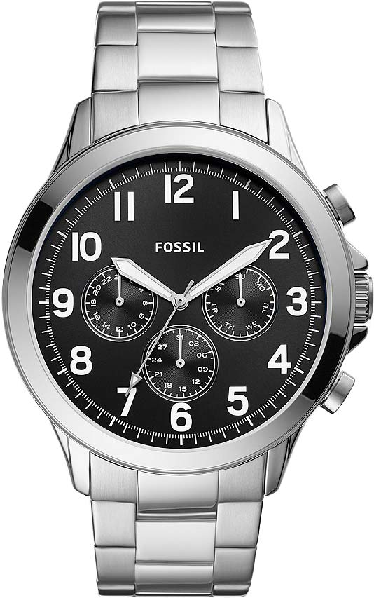 FOSSIL Yorke Multifunction Stainless Steel Watch BQ2541 Men