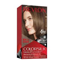 [309978695400] Revlon ColorSilk Hair Color 40 Medium Ash Brown 1 Each