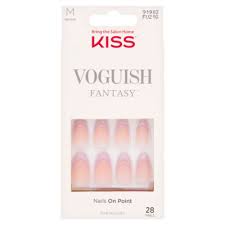 [731509919035] Kiss Voguish Fantasy Press-On Nails Valentine - Medium