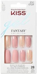 [731509829631] Kiss KGF104 (9631) Peachy Glam Fantasy Nails
