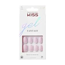 [731509919592] GEM Kiss Gel Fantasy Presson Nails Nail Glue Included Pure Love