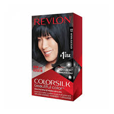 [309976623122] Revlon Color Silk Beautiful Color 12 Natural Blue Black