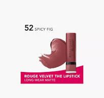 [3616306373396] Bourjois Rouge Velvet Lipstick Spicy Fig 52