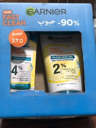 [6222017085830] Garnier serum  30ml + scrub 150ml 25%