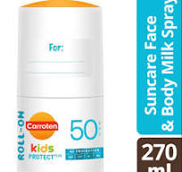 [5201314181385] CARROTEN Kids Protect Roll-On SPF50+ 50ml
