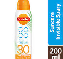 [5201314180685] Carroten Coconut Dreams Suncare spray SPF30 200ml