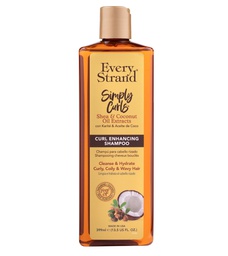 [815426004231] Every Strand Simply Curls Shea & Coconut Curl Enhancing Shampoo 399ml