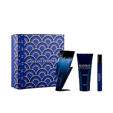 [8411061092552] Carolina Herrera Bad Boy Cobalt 100ml EDP + 10ml EDP + 100ml Shower Gel  Set
