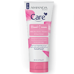[6221113514787] Amanda Hand Cream with Shea Butter, Vitamin E & Rose Extract 80ml